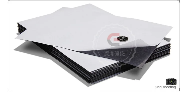 5pcs Sheet A4 Size 0.5mm Thickness Car/Exhibition/Ad Rubber Magnet Self Adhesive Flexible Magnetic|magnetic sheet|flexible magnetic sheetmagnetic