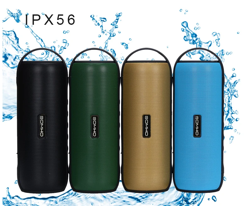 SOMHO S327 Bluetooth водонепроницаемый динамик беспроводной динамик портативный Громкая связь мини динамик mp3 радио