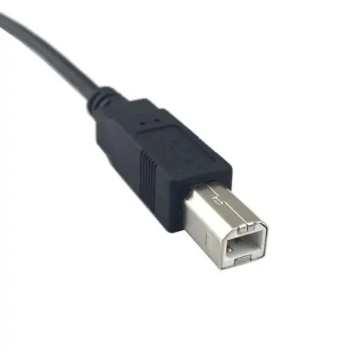 Zihan B Тип папа До Угловой USB 2 0 Мужской кабель для принтера сканер жесткий диск 20