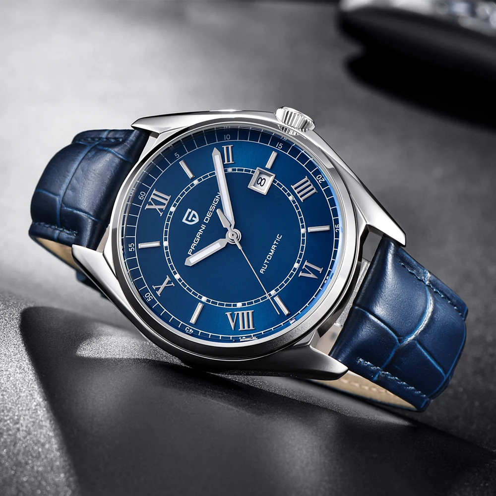 Часы наручные PAGANI Мужские автоматические роскошные механические деловые с