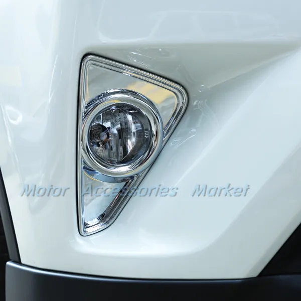 Новинка хромированный противотумансветильник с крышкой для Toyota RAV4 2016 2017 2018 |