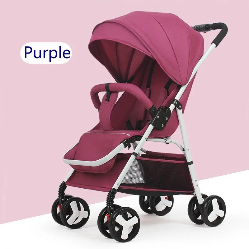 Violet 5,5 кг многофункциональная Мини легкая складная детская коляска складная коляска коляски(без налога)( из ЕС или Китая - Цвет: Violet