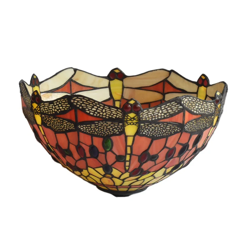 Лампы ATREUS tiffanylamp 12 дюймов светильник В Форме Дракона старинное освещение