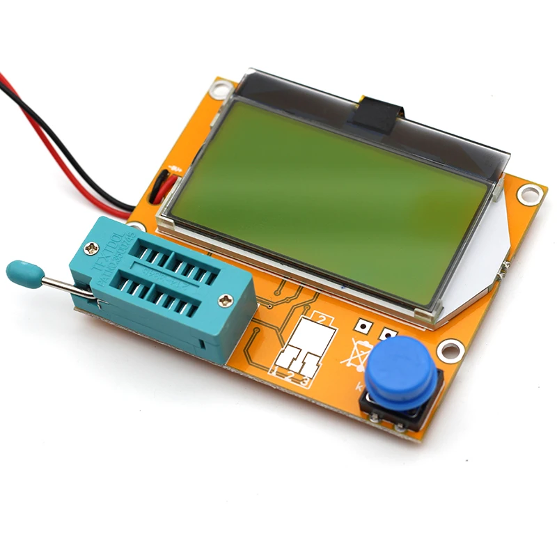 Новое поступление 12846 lcd M328 цифровой Транзистор тестер метр подсветка диод Триод Емкость ESR метр MOS/PNP/NPN L/C/R