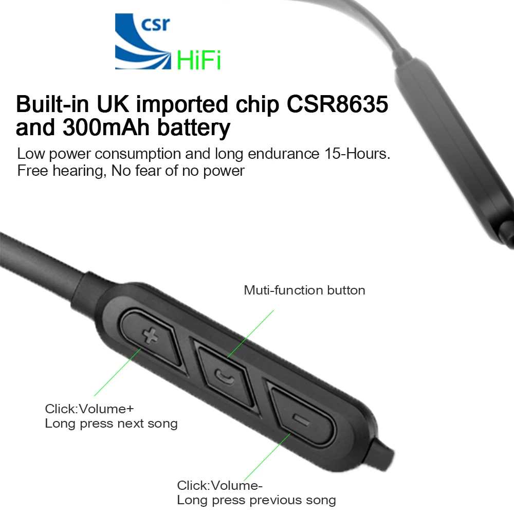 Lewinner X7 plus шейные беспроводные наушники спортивные Bluetooth наушники с двойной батареей с микрофоном гарнитура наушник Auriculares