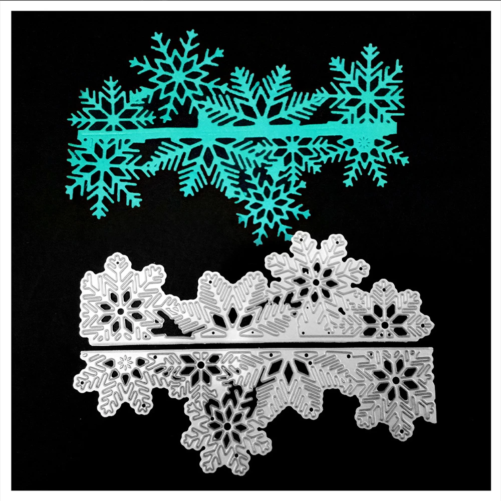 Snowflake Decor Dies scrapbooking New Arrival Metal Cutting 2019 Design Craft For Card Cut Valentine | Дом и сад