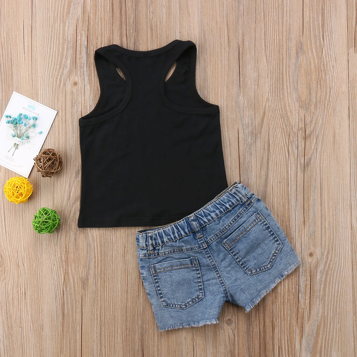 2018 детская одежда для маленьких девочек футболка без рукавов с цветочным