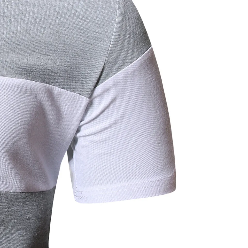 Бесплатная Страусиная Мужская Лоскутная рубашка в деловом стиле с коротким