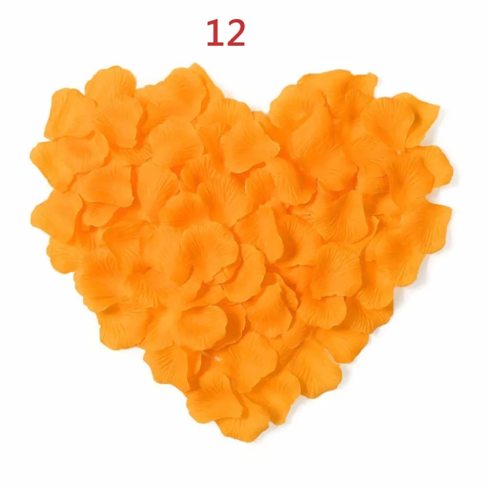 New Arrival Rose Petals 2000pcs Per Lot Artificial Wedding Party Bridal Shower Favor Centerpieces Confetti Vestido De Noiva |