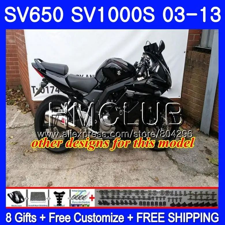 Обтекатель для SUZUKI SV1000S SV650S 03 04 05 06 07 08 28HM.10 SV650 1000 S SV 650S 2003 2004 2005 2006 2007 2008 | Автомобили