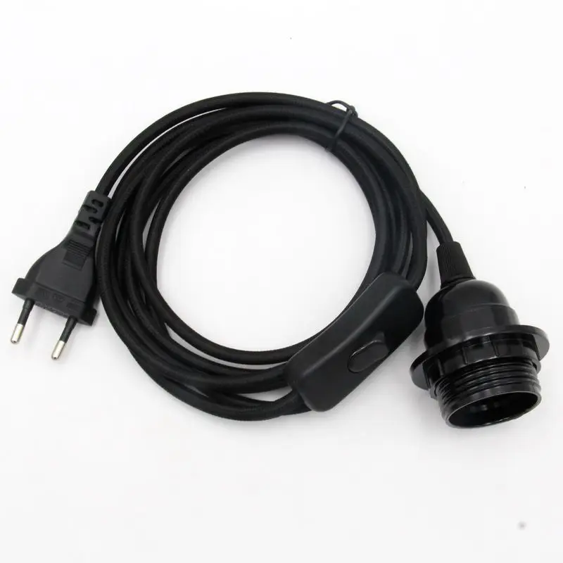 

Шнур питания REACHYEA 2 м с выключателем E27 для подвесных светильников