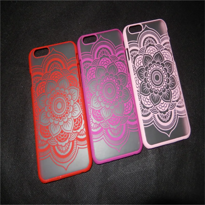 Новые Классические чехлы для телефонов с кружевами и цветами мандалы Apple iphone 6
