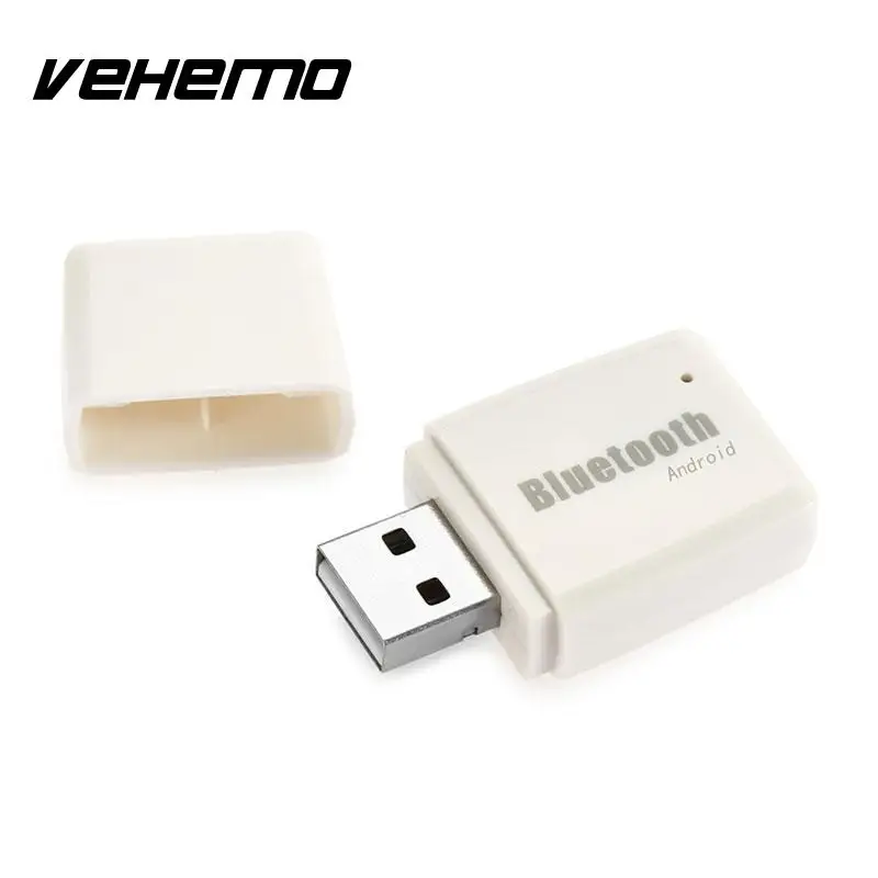Автомобильный мини USB беспроводной Bluetooth V4.1 + EDR музыкальный аудио приемник Vehemo AUX 3