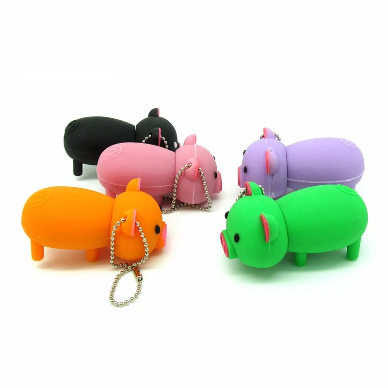 В наличии 5 цветов с изображением милой свинки для мальчиков famiy USB флеш