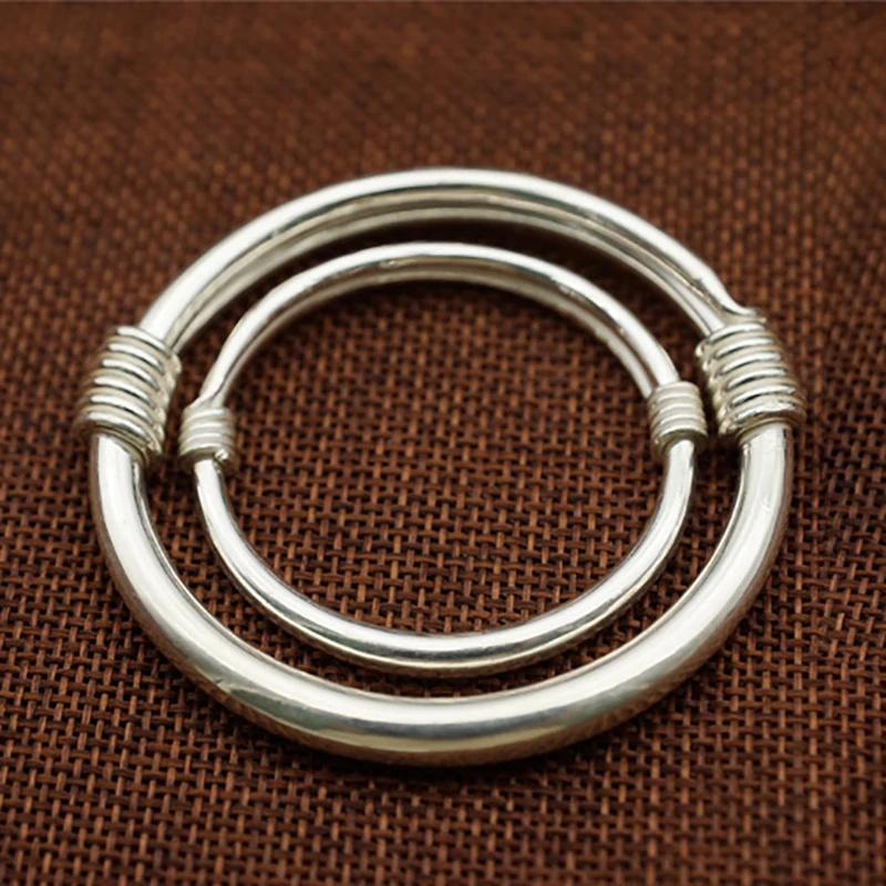 Женский Открытый браслет из серебра 999 пробы с листьями гинкго|bracelets for|bracelets for
