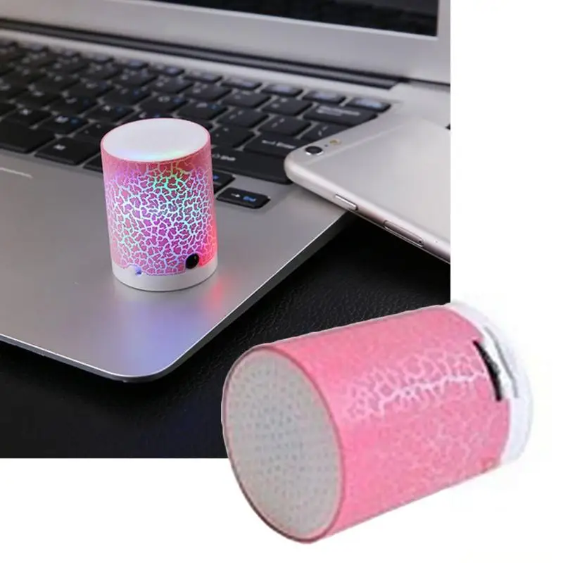 NEW Fashion Wireless Mini Speaker LED Light Music Soundbox #25 | Электроника