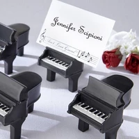 black piano place card holders music theme favor wedding in event party supplies w9249