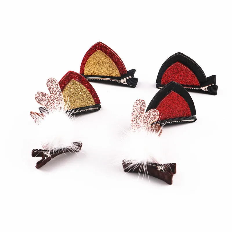 Susi&ampRita 1Pc Baby Hair Clips Girls Cute Christmas Hairpins Cartoon Kids Barrettes Headwear Accessories | Детская одежда и