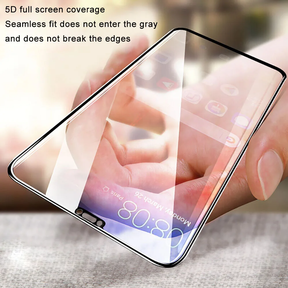 9H 5D пленка для Huawei P smart Nova 2S 3 3i 2 plus закаленное стекло Y9 2018 Enjoy 7S 8 P10 Seifie