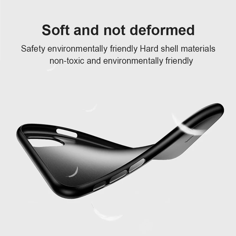 0 3 мм ультра тонкий матовый PP чехол для iphone X XS Max XR Жесткий ПК телефона