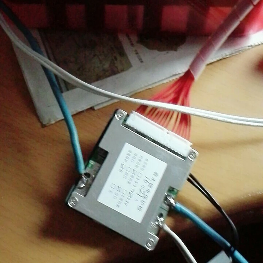 16S 48V 60V 8A-28A литий-ионная Lipo Lifepo4 Защитная плата для литиевых батарей BMS с контролем температуры баланса для EV ebike