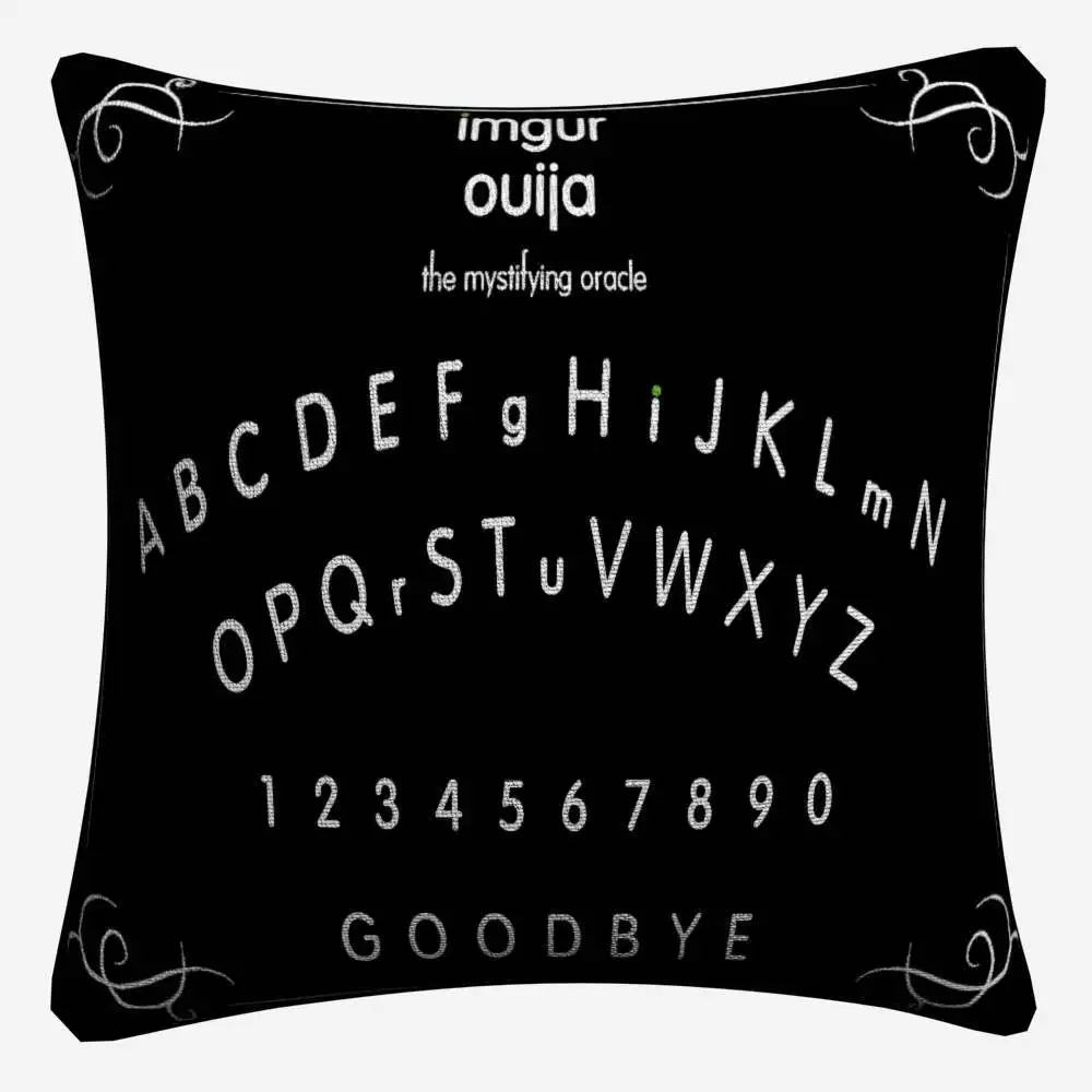 Удивительные Ouija Доска стиль книги по искусству Декоративные хлопок белье Чехлы для подушек 45 x см 45 см диван наволочка для подушки стула домашний декор Almofada - Цвет: 2