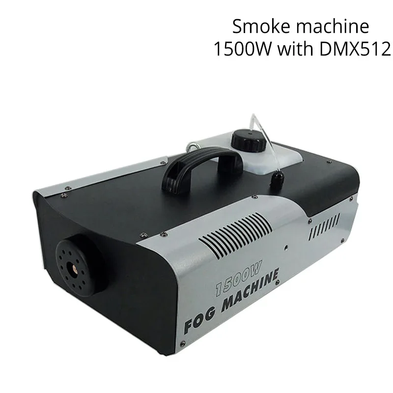 1500W-DMX Новая дымовая машина проводной пульт дистанционного управления 1500 Вт Fogger машина дистанционного управления для Хэллоуина Свадебная функция клуба паба DMX ступенчатая туманная машина - Цвет: 1500W-DMX
