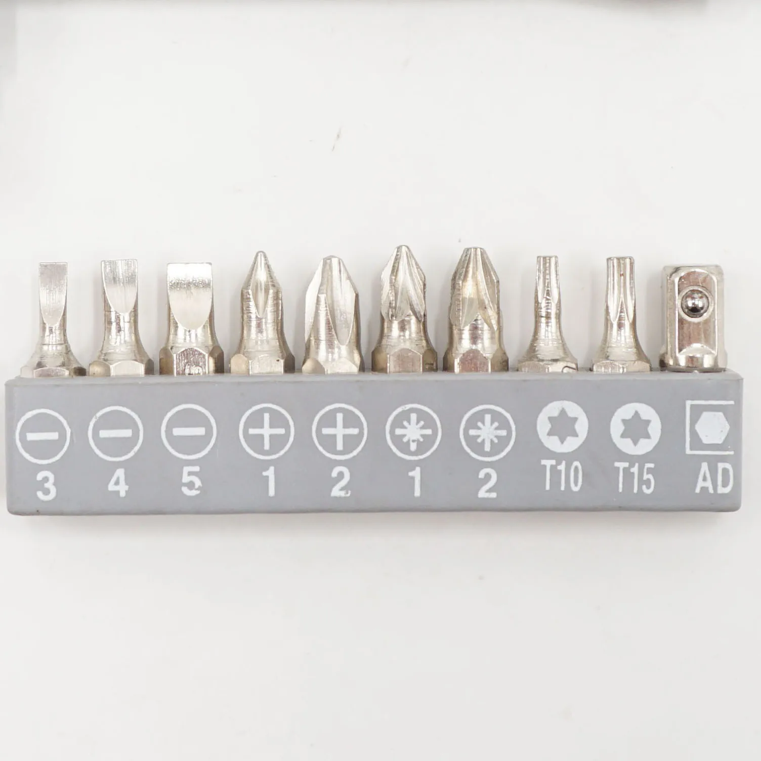 10pcs bits Гаечный ключ для отвертки, мини Шестигранная головка с хвостовиком, двухсторонний ремонтный барабанный ключ, шестигранный хвостовик, тип L, ремонтные разъемы для инструментов, набор - Цвет: 10pcs bits