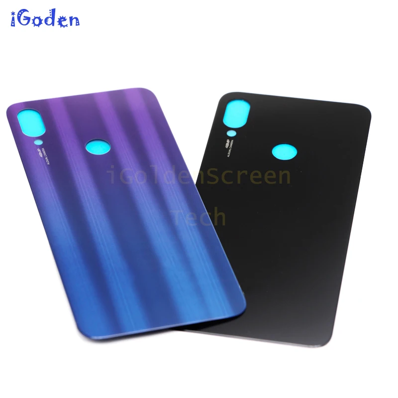 Задний корпус для Xiaomi redmi note 7 Note7, стеклянная задняя крышка, запасная часть для мобильного телефона redmi note 7