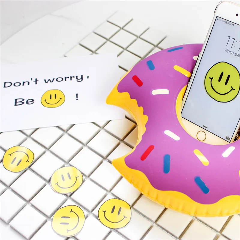 Милый Надувной Держатель для мобильного телефона с изображением фламинго