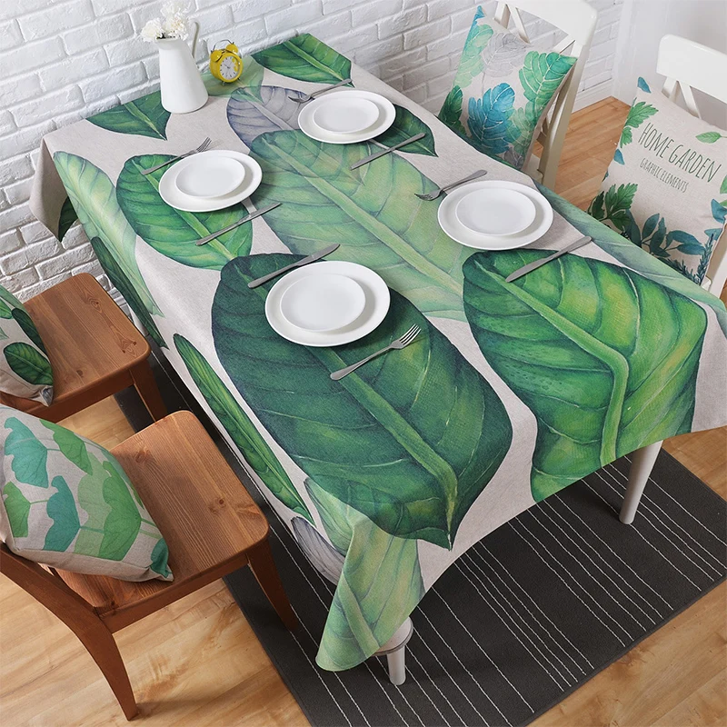 Simple modern table cloth rectangular coffee mats round tablecloth cotton linen tablecloths | Дом и сад