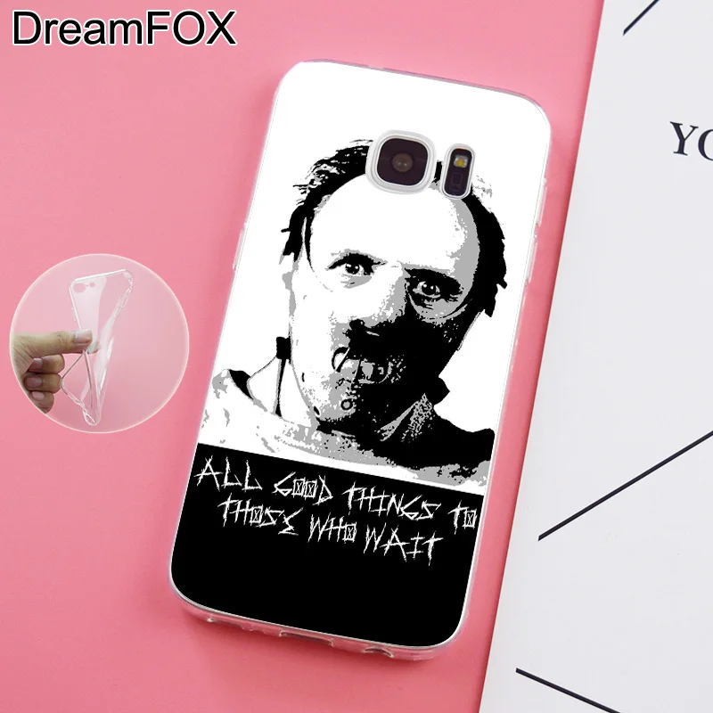 DREAMFOX K068 dr hannibal lecter Мягкий ТПУ силиконовый чехол для samsung Galaxy Note S 6 7 8 9 Edge Plus Grand Prime |