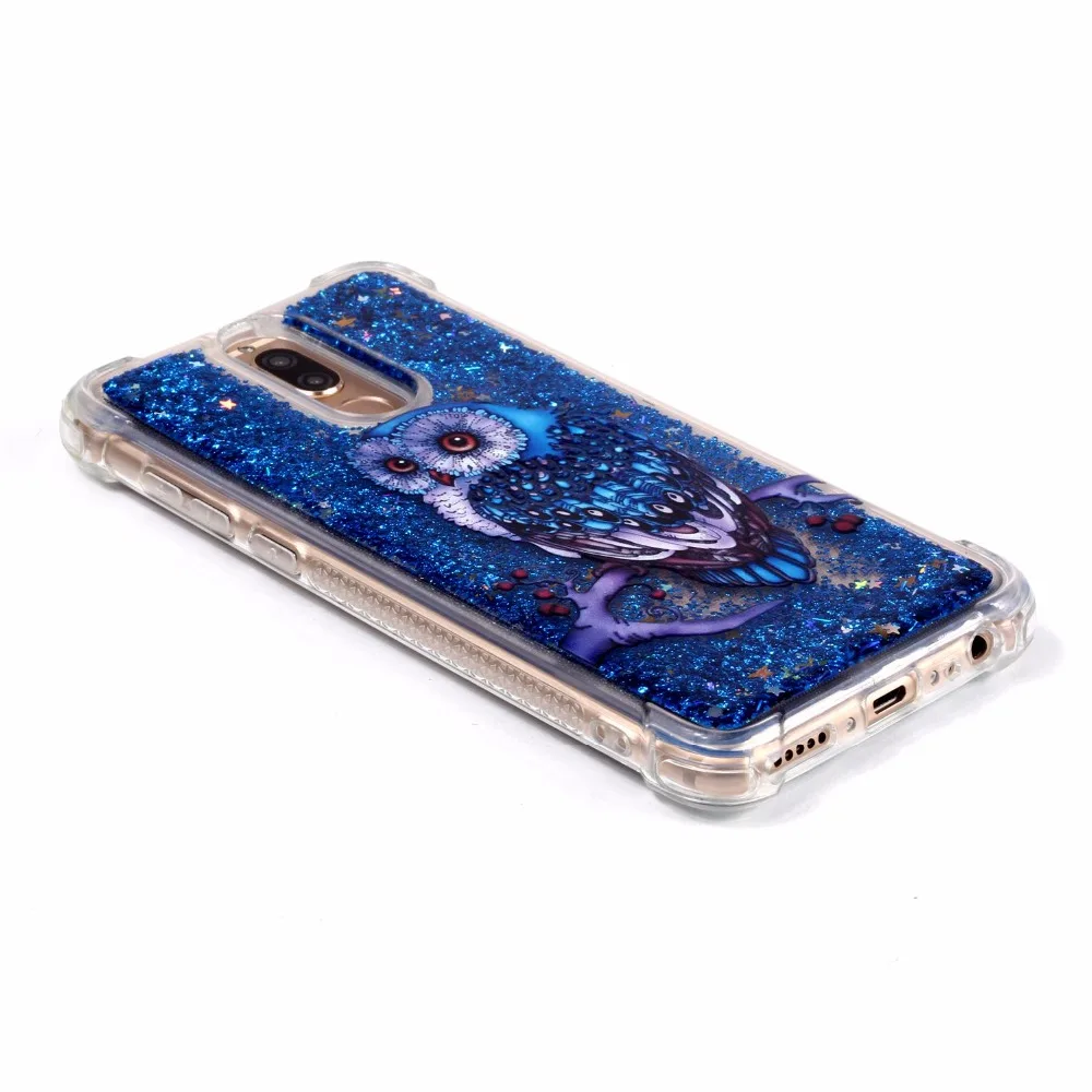 Glitter Liquid Case For Huawei Nova 2i Mate 10 Lite Silicone Back Cover 2 i Honor 9i Phone case for mate10 lite |