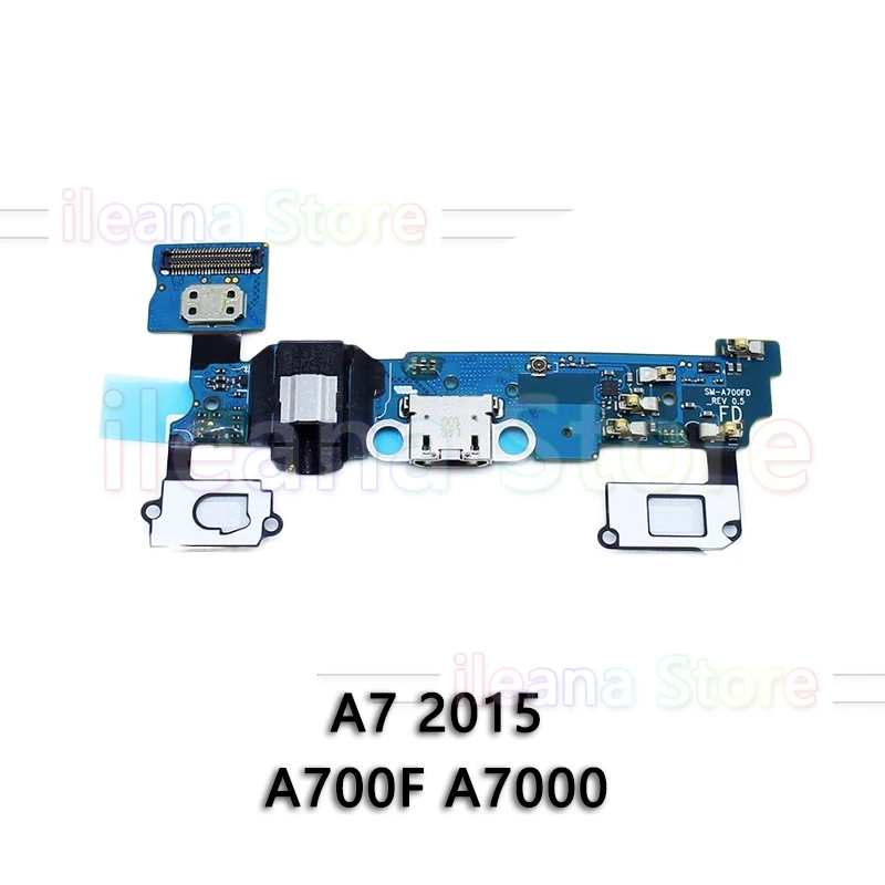 Usb разъем для зарядки микрофонная док-станция гибкий кабель для samsung Galaxy A3 A5 A7 A310 A510 A710 A310F A510F A710F