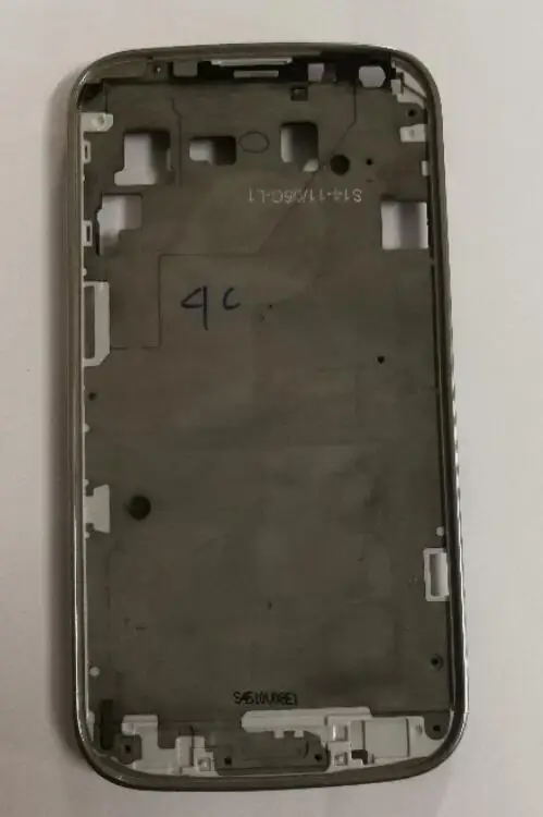 white lcd frame Чехол-накладка на заднюю панель с рамкой для samsung GALAXY S4 Zoom SM-C101 SM-C1010 C1010 C101 - Цвет: white lcd frame