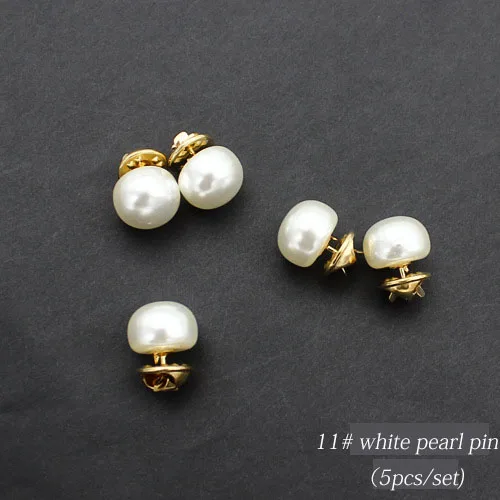 5 шт./компл. корейский имитация жемчуга брошь Циркон Броши Булавки значок |