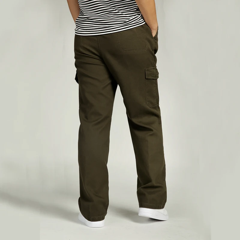 Брюки карго мужские хлопковые джоггеры с карманами шаровары повседневные
