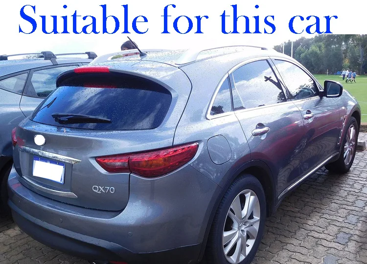 Для Infiniti QX70 S51 2013- пластиковые наружные козырьки вентиляционные шторы окна Защита от солнца и дождя отражатель 4 шт
