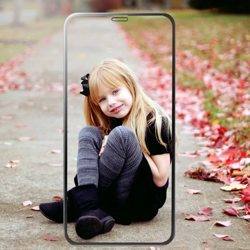 6D стекло для iPhone XR XS Max SE 2020 11 Pro 7 защитное 3D закаленное X 8 6 6s Plus|Защитные стёкла и