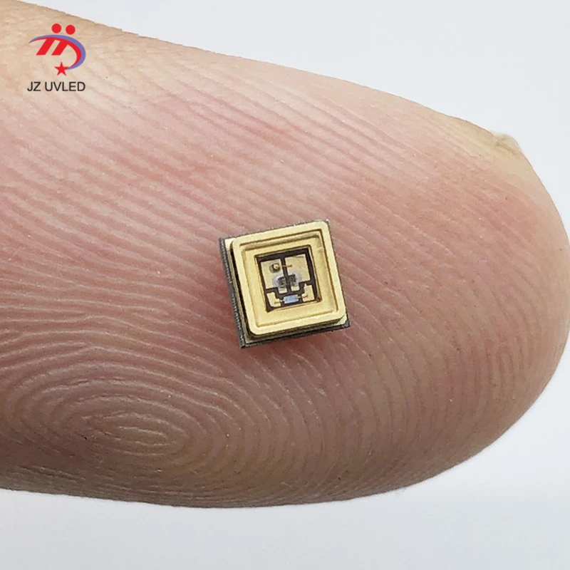 500 шт. 275nm 10mW UVC светодиодный светильник для УФ стерилизации продукт UVA &amp SMD 3535 чип