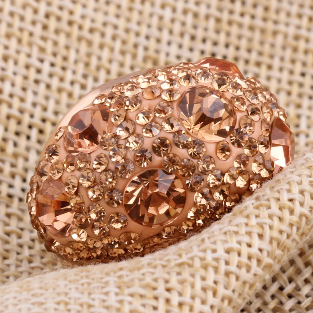 Женское кольцо из нержавеющей стали обручальные кольца цвета розового золота с