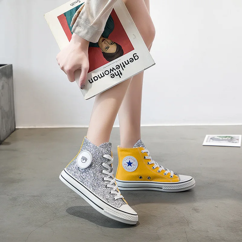 Парусиновая обувь высокого качества для отдыха модная женская с глазами tenis feminino