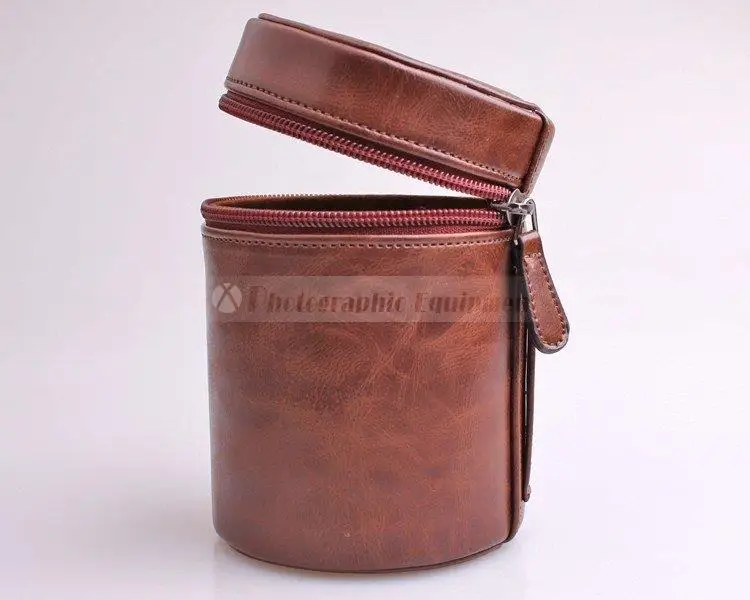 Сумка для объектива камеры чехол из искусственной кожи подходит объективов Canon