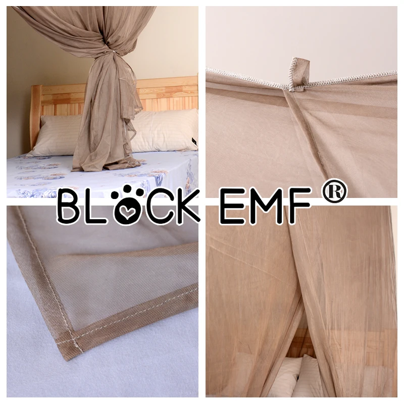 

Radio Frequency Shielding bed canopy RF Blocking emf mosquito net