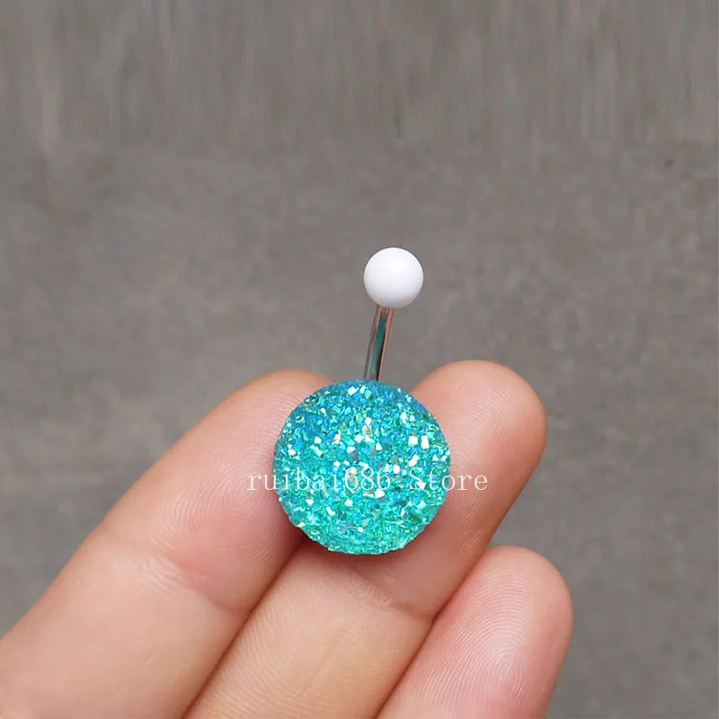 2 шт. сверкающими живота кольцо Bling пупка пирсинг ювелирные изделия|ring navel|belly button