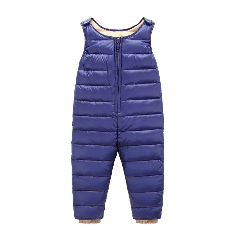

Children Winter Down Pants 2020 Autumn Winter Toddler Baby Boy Girl Warm Trousers Overalls Kids Clothes DWQ193