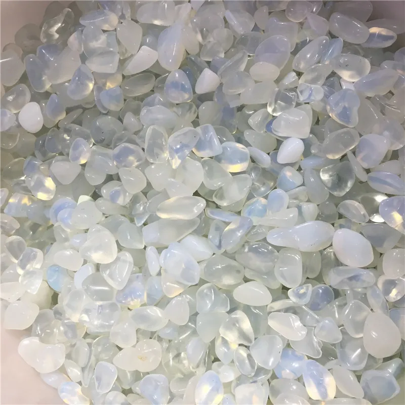

Natural White Opal Quartz Tumble White Crystal Gravel Healing Reiki Wholesale
