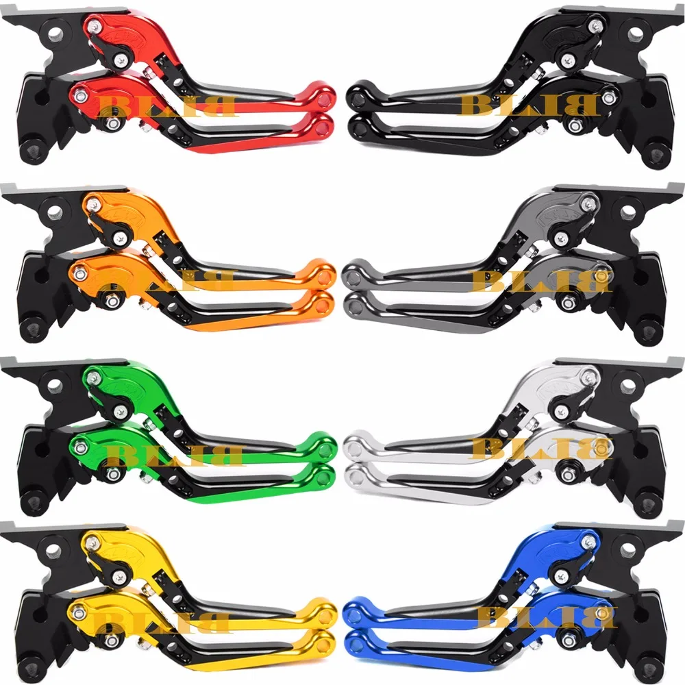 

For Suzuki TL1000R SV1000 S HAYABUSA GSXR1300 GSF1200 BANDIT Motorcycle Foldable Extending Brake Clutch Levers And 170mm Lever