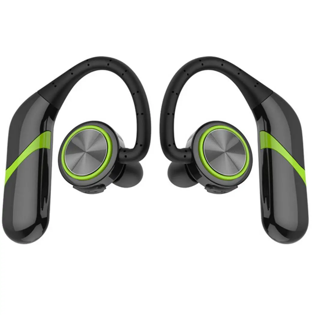 Бизнес Bluetooth гарнитура CVC шумоподавление крючок для сережки наушники IPX6