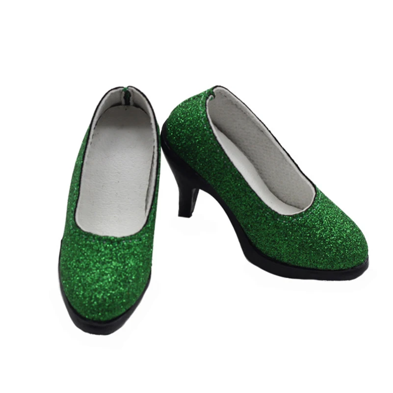 1 пара босоножки на высоком каблуке обувь для кукол аксессуары игрушка мини из